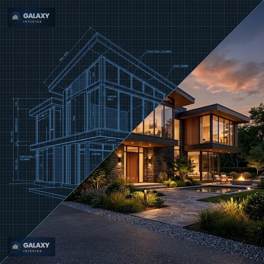 Blueprint to render concept