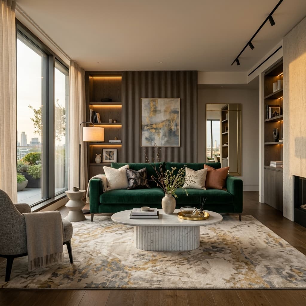Luxury Velvet Sofa